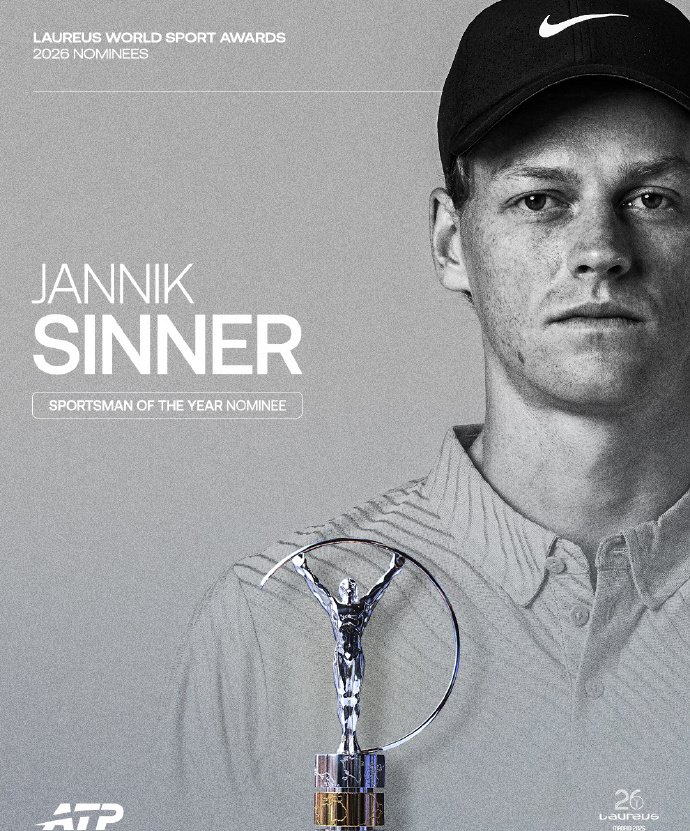 开云登录入口-2026劳伦斯奖提名发布，网坛五人上榜！|辛纳|阿尔卡拉斯|卡洛斯·阿尔卡拉斯|姚明|刘翔_新浪体育_新浪新闻