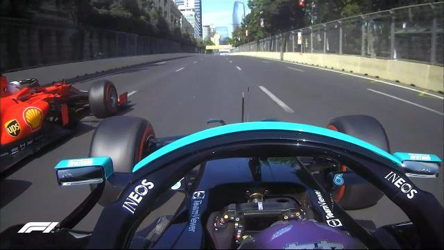 F1巴库站佩雷兹夺冠 维斯塔潘领跑遇爆胎小汉失误